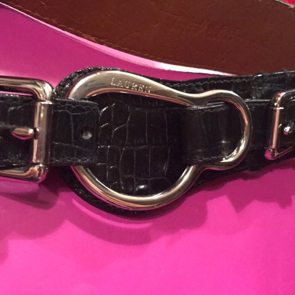 Ralph Lauren Double Buckle Belt - Picture 2 of 8